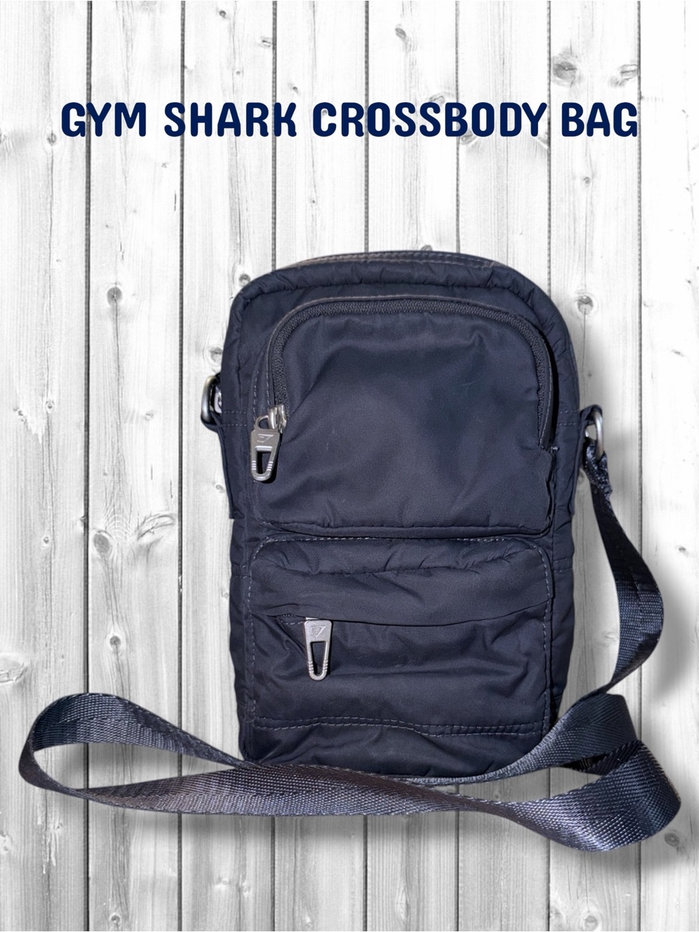 🌼Gymshark Navy Crossbody Belt Bag